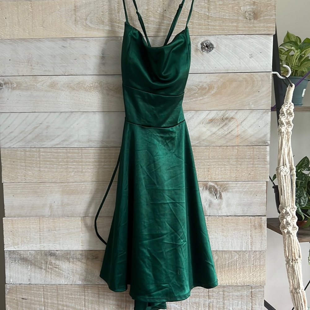 Emerald Green dress - Windsor Size L